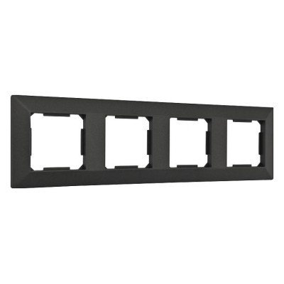 Рамка на 4 поста Arte Milano am-503.03 503.03-4.black