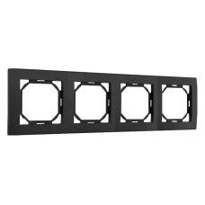 Рамка на 4 поста Arte Milano am-503.06 503.06-4.black
