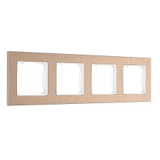 Рамка на 4 поста Arte Milano am-503.12 503.12-4.shampan