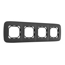 Рамка на 4 поста Arte Milano am-505.05 505.05-4.black