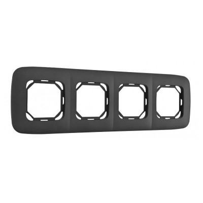 Рамка на 4 поста Arte Milano am-505.05 505.05-4.black