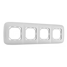 Рамка на 4 поста Arte Milano am-505.05 505.05-4.silver