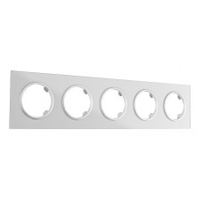 Рамка на 5 постов Arte Milano am-502.01 502.01-5.silver