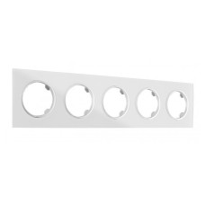 Рамка на 5 постов Arte Milano am-502.01 502.01-5.white
