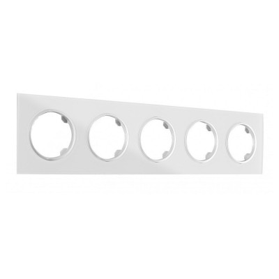 Рамка на 5 постов Arte Milano am-502.01 502.01-5.white