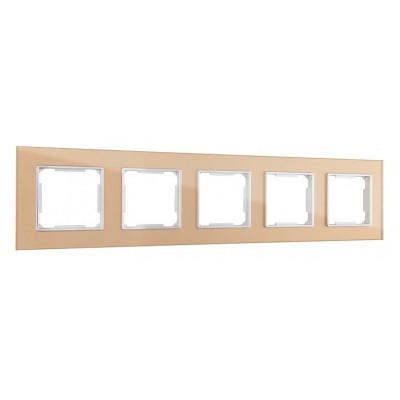 Рамка на 5 постов Arte Milano am-503.02 503.02-5.shampan