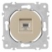 Розетка Ethernet RJ-45 без рамки Arte Milano am-202 202.45-1.shampan