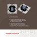 Розетка Ethernet RJ-45 без рамки Arte Milano am-202 202.45-1.shampan