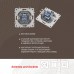 Розетка Ethernet RJ-45 без рамки Arte Milano am-202 202.45-1.silver