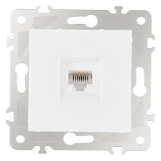 Розетка Ethernet RJ-45 без рамки Arte Milano am-203 203.45-1.white