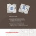 Розетка Ethernet RJ-45 без рамки Arte Milano am-203 203.45-1.white