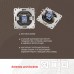 Розетка Ethernet RJ-45 без рамки Arte Milano am-205 205.45-1.shampan