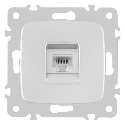Розетка Ethernet RJ-45 без рамки Arte Milano am-205 205.45-1.silver
