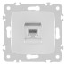 Розетка Ethernet RJ-45 без рамки Arte Milano am-205 205.45-1.silver