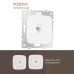 Розетка Ethernet RJ-45 без рамки Arte Milano am-205 205.45-1.white