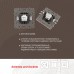 Розетка Ethernet RJ-45 без рамки Arte Milano am-217 217.45-1.shampan