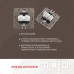 Розетка Ethernet RJ-45 без рамки Arte Milano am-217 217.45-2.shampan