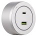 Розетка USB и type C на треке Arte Milano Am-track-sockets-39 399731TS/USB-Type-C Silver