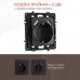 Розетка с заземлением и со шторкой и 2хUSB, без рамки Arte Milano am-217 217.47-1.black