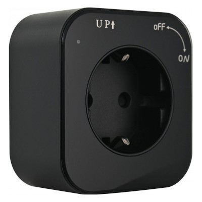 Розетка с заземлением на треке Arte Milano Am-track-sockets 380022TS/ES Black