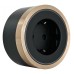 Розетка с заземлением на треке Arte Milano Am-track-sockets 380066TS LED/ES Gold