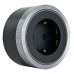 Розетка с заземлением на треке Arte Milano Am-track-sockets 380066TS LED/ES Grey