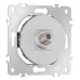 ТВ-розетка без рамки Arte Milano am-202 202.42-1.silver