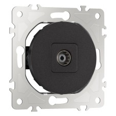 ТВ-розетка без рамки Arte Milano am-202 202.43-1.black