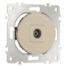 ТВ-розетка без рамки Arte Milano am-202 202.43-1.shampan