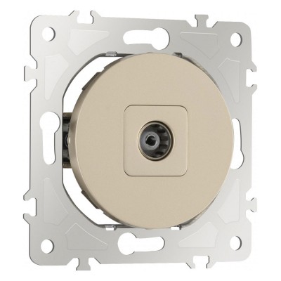 ТВ-розетка без рамки Arte Milano am-202 202.43-1.shampan