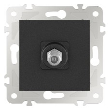 ТВ-розетка без рамки Arte Milano am-203 203.42-1.black