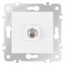 ТВ-розетка без рамки Arte Milano am-203 203.42-1.white