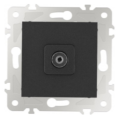 ТВ-розетка без рамки Arte Milano am-203 203.43-1.black