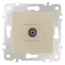 ТВ-розетка без рамки Arte Milano am-203 203.43-1.shampan
