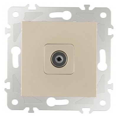 ТВ-розетка без рамки Arte Milano am-203 203.43-1.shampan