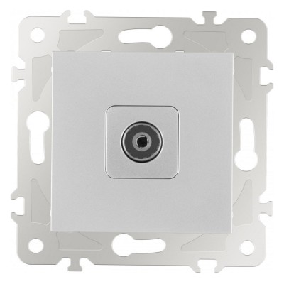 ТВ-розетка без рамки Arte Milano am-203 203.43-1.silver