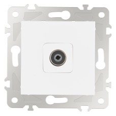ТВ-розетка без рамки Arte Milano am-203 203.43-1.white