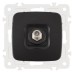 ТВ-розетка без рамки Arte Milano am-205 205.42-1.black