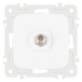 ТВ-розетка без рамки Arte Milano am-205 205.42-1.white
