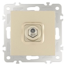 ТВ-розетка без рамки Arte Milano am-206 206.42-1.shampan