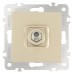 ТВ-розетка без рамки Arte Milano am-206 206.42-1.shampan