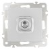 ТВ-розетка без рамки Arte Milano am-206 206.42-1.silver