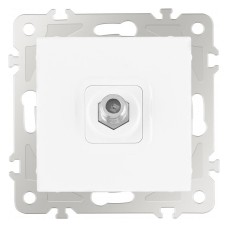 ТВ-розетка без рамки Arte Milano am-206 206.42-1.white