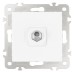 ТВ-розетка без рамки Arte Milano am-206 206.42-1.white