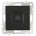 ТВ-розетка без рамки Arte Milano am-206 206.43-1.black