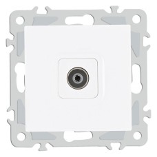 ТВ-розетка без рамки Arte Milano am-206 206.43-1.white