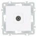ТВ-розетка без рамки Arte Milano am-206 206.43-1.white
