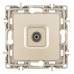 ТВ-розетка без рамки Arte Milano am-217 217.43-1.shampan