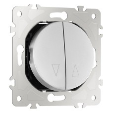 Выключатель для жалюзи без рамки Arte Milano 202 202.38-2.silver