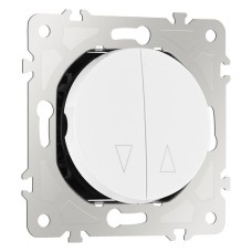 Выключатель для жалюзи без рамки Arte Milano 202 202.38-2.white